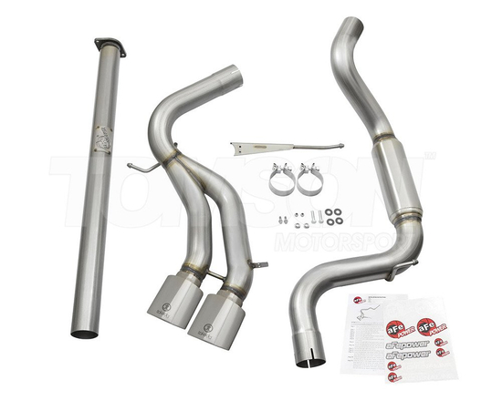 aFe Power 49-33083-P cat back exhaust Ford Focus ST Mk3 2.0 EcoBoost