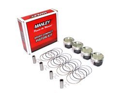 Manley 614005C-4 forged pistons Mitsubishi Lancer Evo X 4B11T 86.50 mm CR 9.0:1