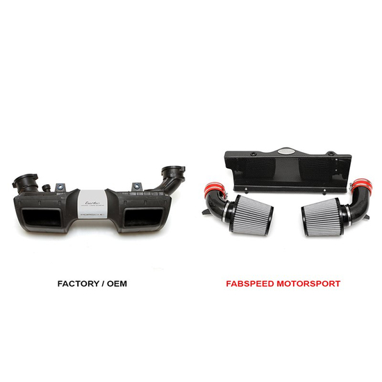 Fabspeed Motorsport Competition Air Intake System Porsche 911 Turbo/Turbo S (997.1) 2006-2008