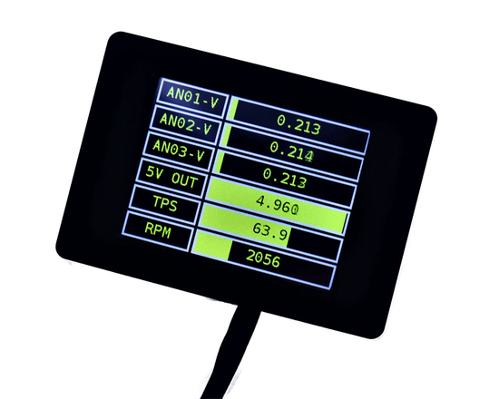 Dotykowy wyświetlacz Syvecs TinyDash 2.4" V2