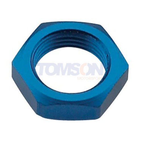 Fragola 492408-BL Bulkhead Nut Aluminum AN-8 (black)