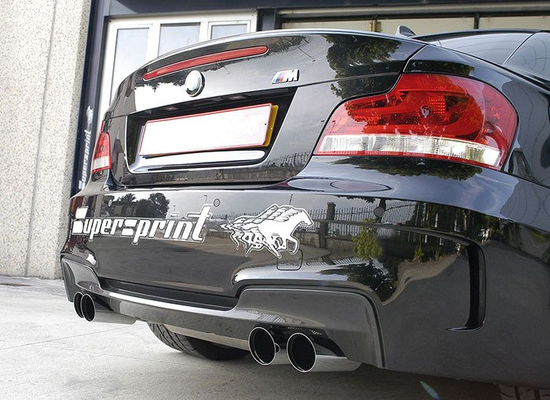 Supersprint 980912 front exhaust with metallic catalytic converter Right + Left BMW 1M E82 2011-