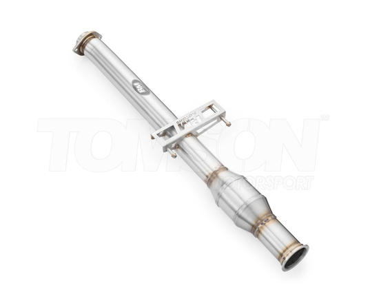 RM Motors 931102+931103S downpipe without catalityc converter with connecting pipe with muffler Toyota GR Yaris (Gen 1) (GXPA16) 1.6 G16E-GTS