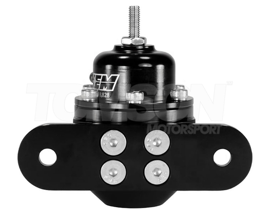 AEM 25-302BK universal adjustable fuel pressure regulator inlet 2x AN-6 ORB, return 1x AN-6 ORB (min. 1.38 bar)