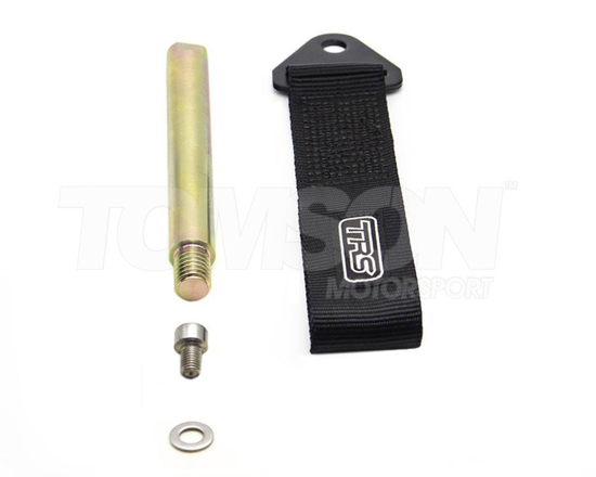 Airtec Motorsport ATMSYGR16-BK front tow strap with bolt Toyota GR Yaris (Gen 1, Gen 2) (GXPA16) 1.6 G16E-GTS (black)