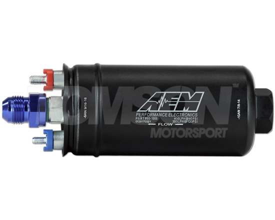 Wysokociśnieniowa pompa paliwa AEM 50-1005 400 LPH (wlot AN-10, wylot AN-6)