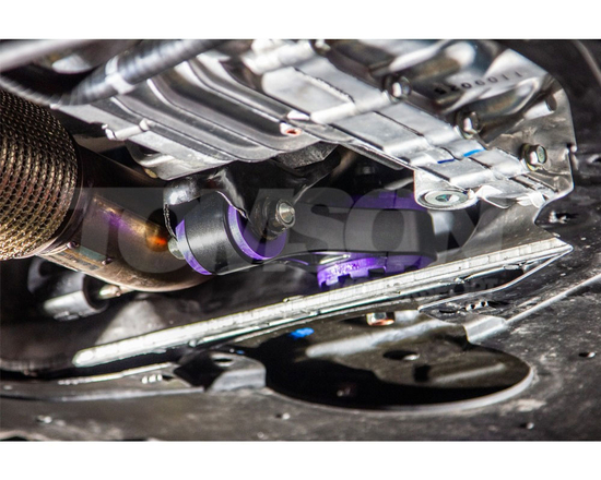 Airtec Motorsport ATMSHON5 alloy gearbox torque mount Honda Civic Type R (FL5) 2.0 Turbo (K20C1) (purple bush)