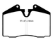 EBC DP2612 brake pads Green Stuff Porsche 911 (964), 911 (993), 944, 928 (front/rear)