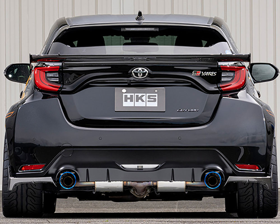 Układ wydechowy catback HKS 31029-AT006 Super Turbo Muffler Toyota GR Yaris (Gen 1) (GXPA16) 1.6 G16E-GTS