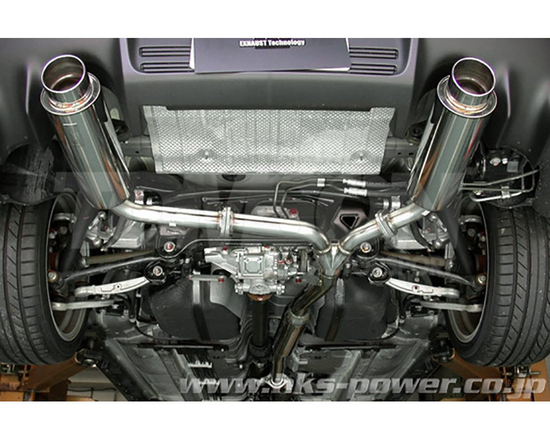 Układ wydechowy catback HKS 31019-AM010 Silent Hi-Power Mitsubishi Lancer Evo X 4B11T