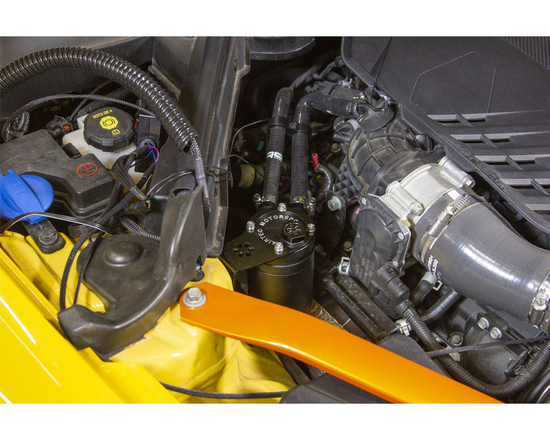 Airtec Motorsport ATMSKIA2 breather catch can (oil catch tank) Kia Stinger GT 3.3 V6 (Lambda II RS T-GDi, G6DP)