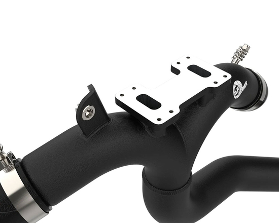 AFE Power 46-20508-B BladeRunner 2.5" to 2.75" aluminum hot charge pipe Kia Stinger GT 3.3 V6 (Lambda II RS T-GDi, G6DP) (black)
