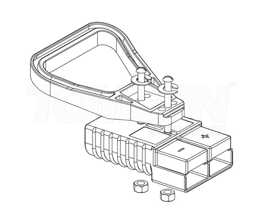 Anderson Power Products 995G3 "A" handle for use with SB 175, SBE 160, SBX 175
