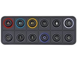 Klawiatura (panel) CAN Ecumaster 12-przyciskowa wersja RGB